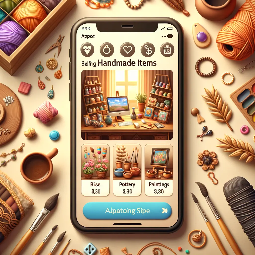Guida Completa  Le Migliori App per Vendere Oggetti Fatti a Mano