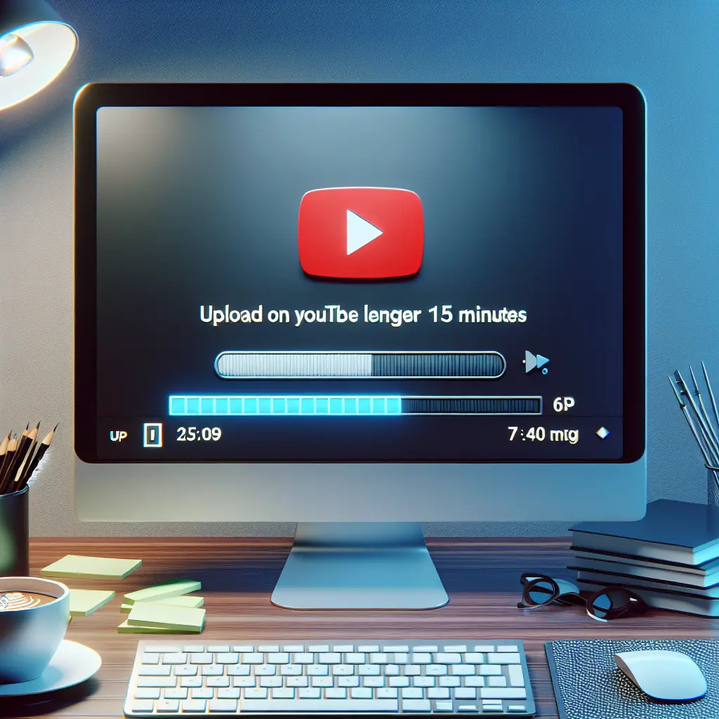 Come Caricare Video su YouTube Più Lunghi di 15 Minuti