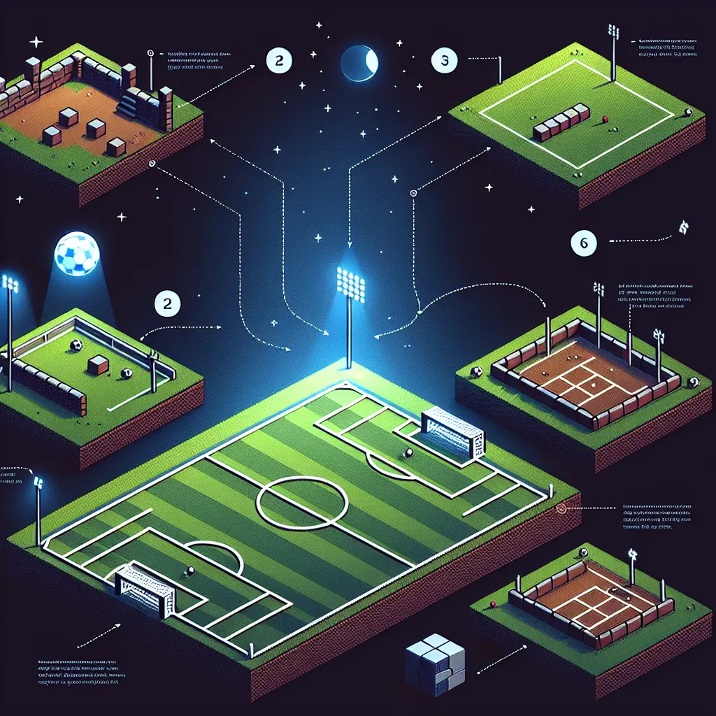 Come Costruire un Campo da Calcio su Minecraft