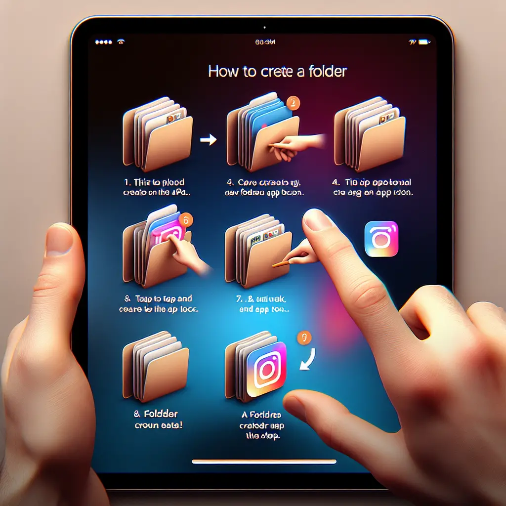 Come Creare una Cartella su iPad Guida Passo-Passo