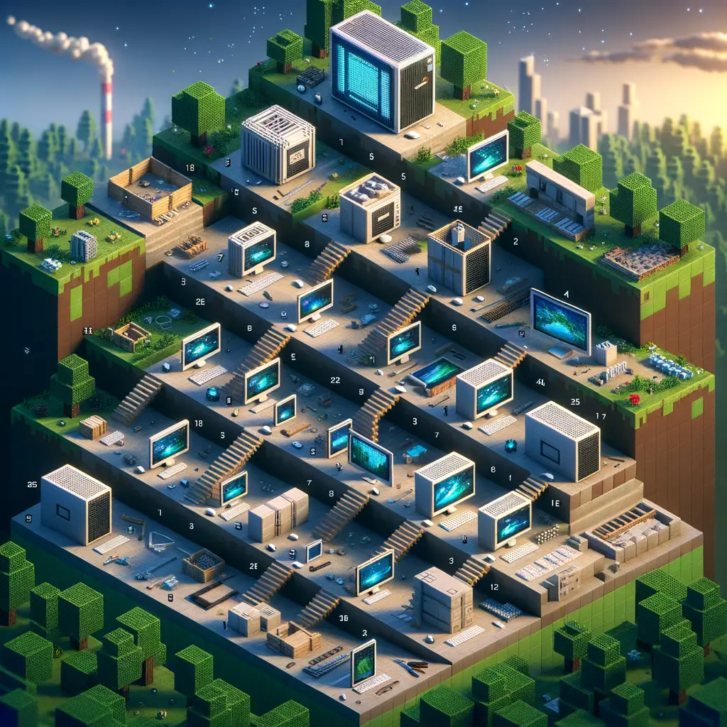 Come Costruire un Computer su Minecraft
