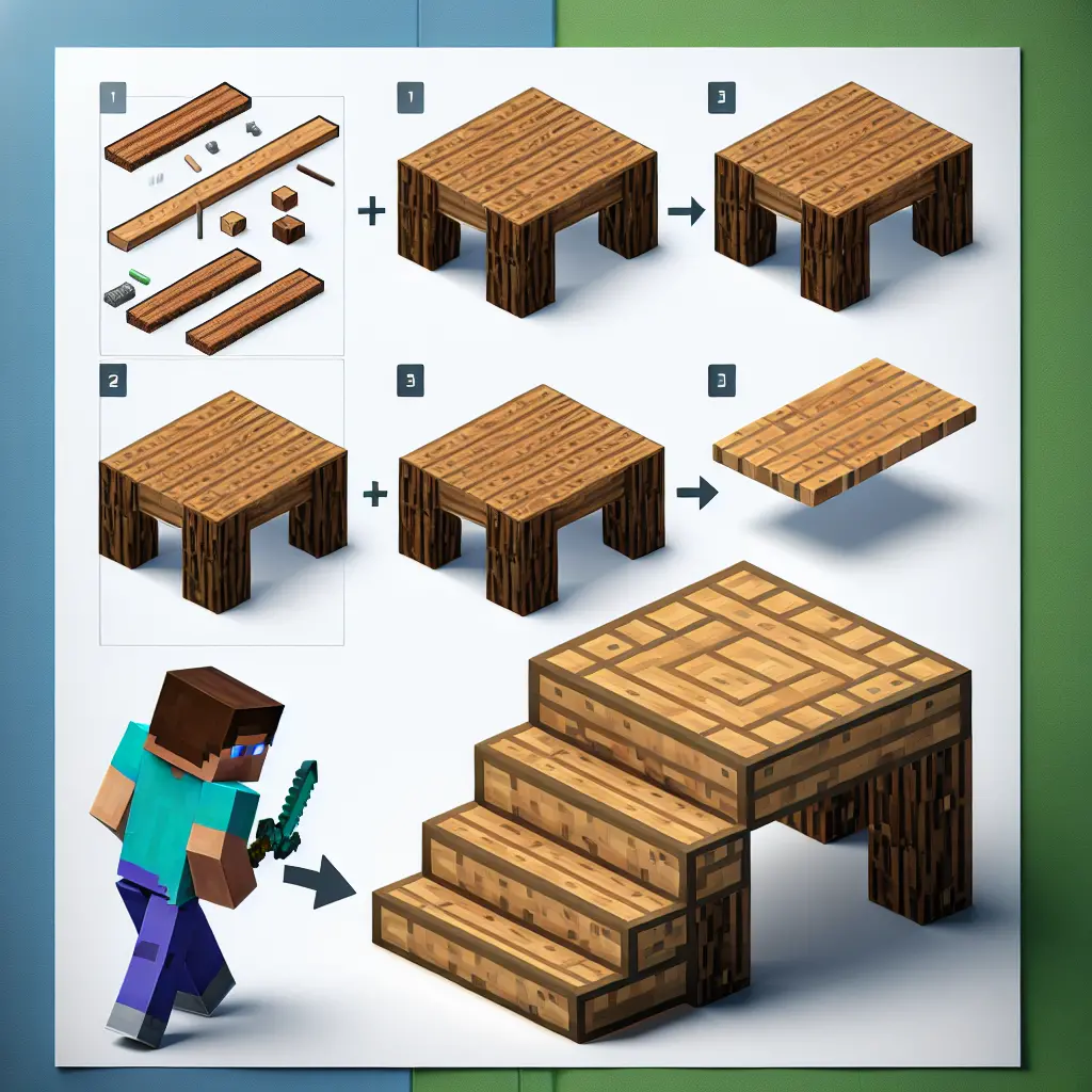 Come Costruire un Tavolo in Minecraft  Guida Passo-Passo