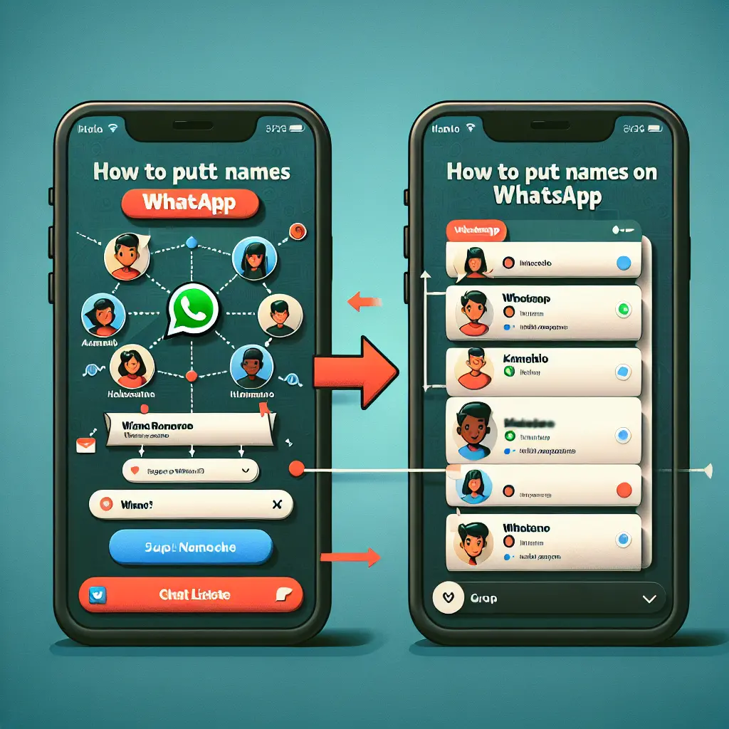 Come Mettere i Nomi su WhatsApp  Una Guida Completa