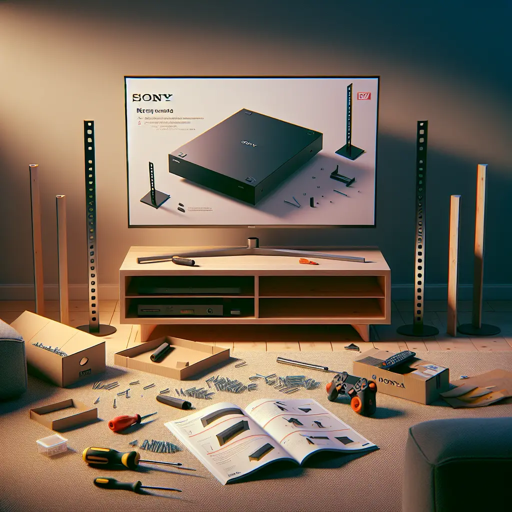 Come Montare un Supporto TV Sony Bravia  Guida Passo-Passo