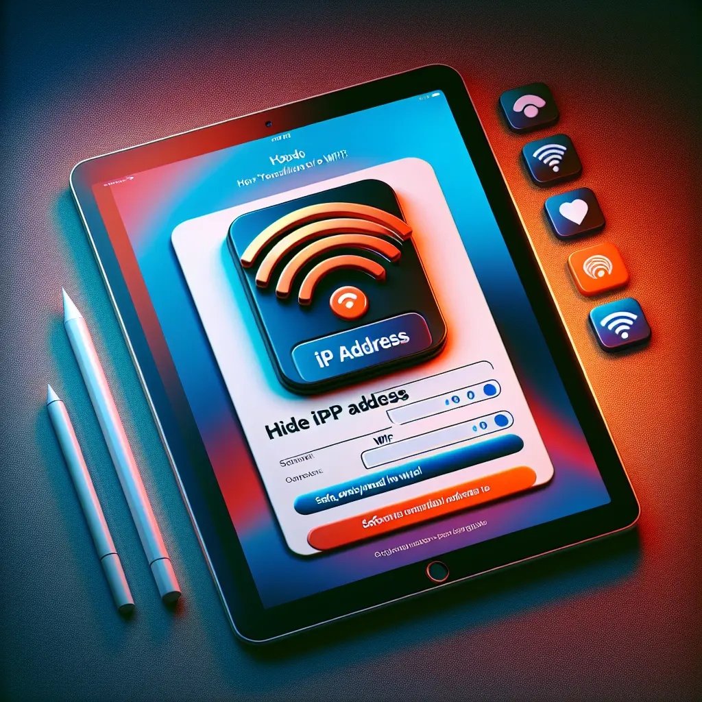 Come Nascondere l'Indirizzo IP su un iPad