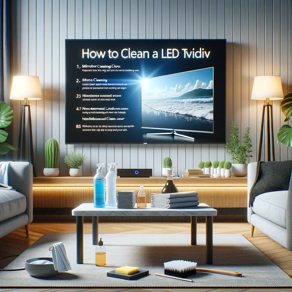 Come Pulire un Televisore LED  Guida Completa