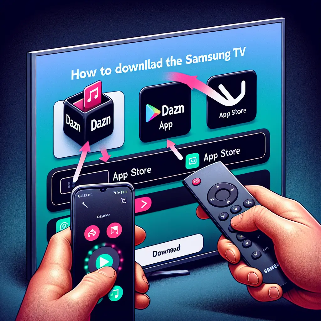 Come Scaricare l'App DAZN su TV Samsung Guida Passo-Passo