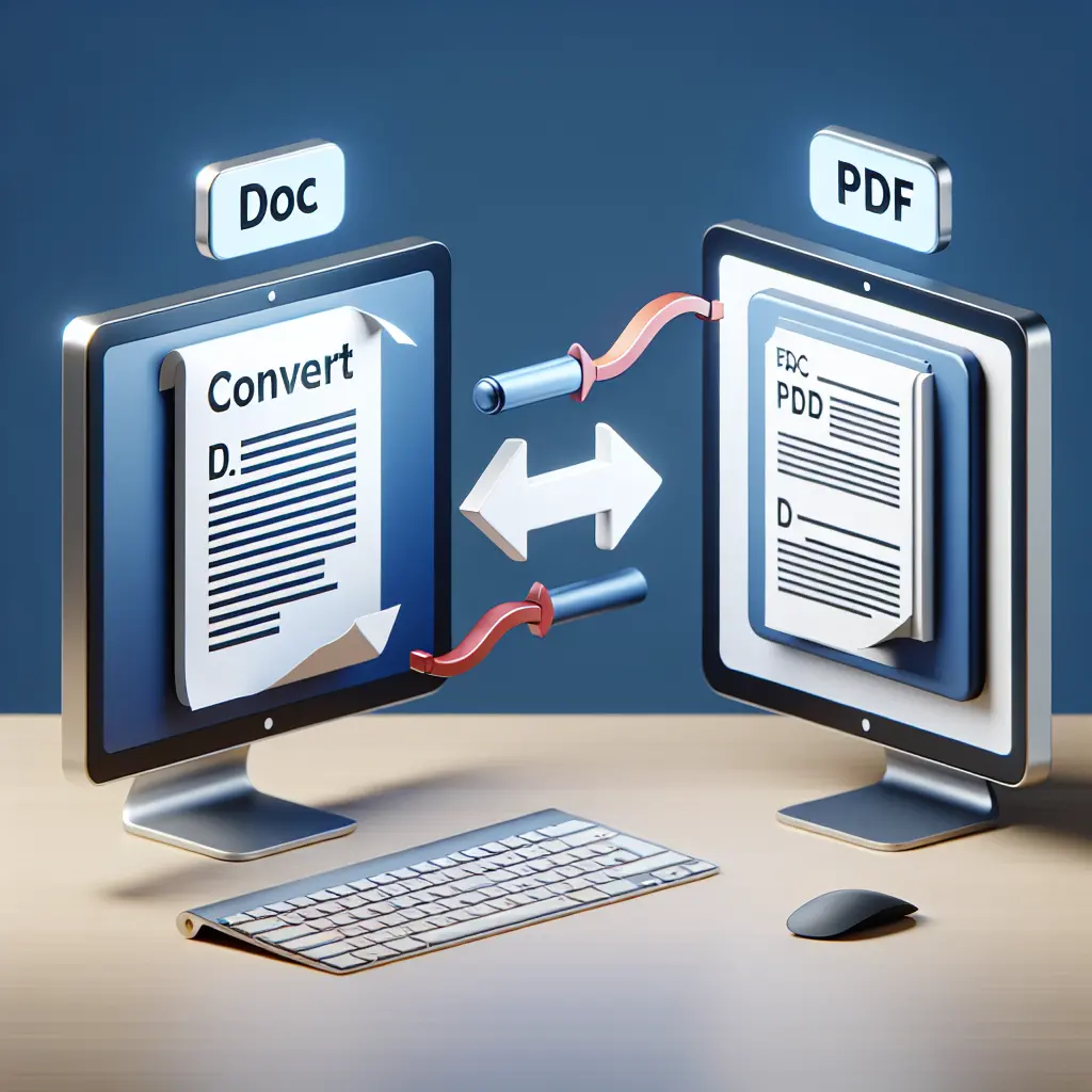 Come Trasformare DOC in PDF  Una Guida Completa